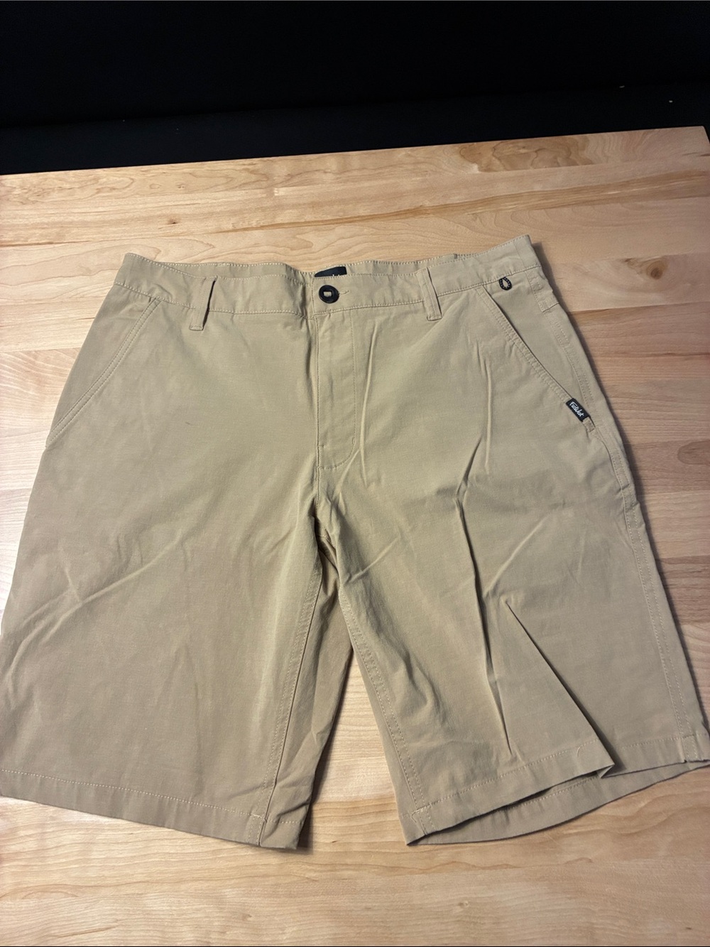 Men's Athletic Chino Shorts in Tan - Lightweight Everyday Performance